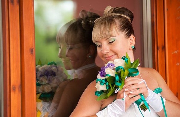 Стильный свадебный макияж невесты Макияж для невесты-стиляги