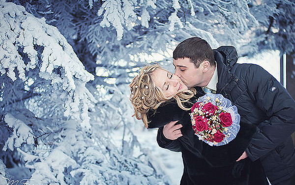 Идеи для зимней свадьбы