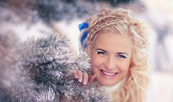 Зимняя свадьба как сказка