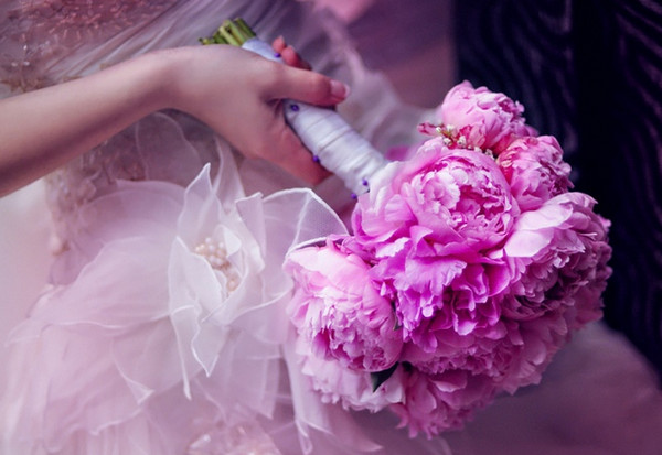 Модный букет невесты 2012