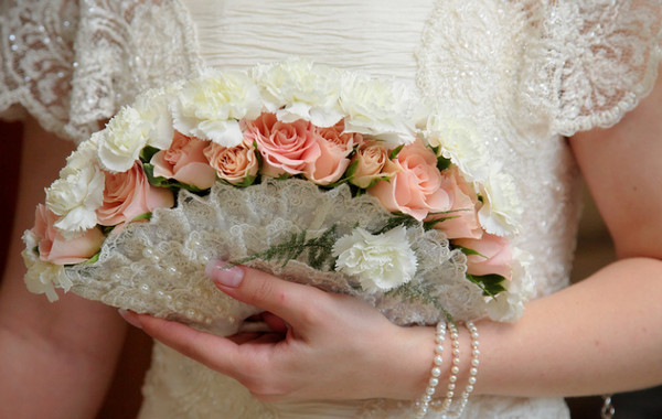 Модный свадебный букет 2012