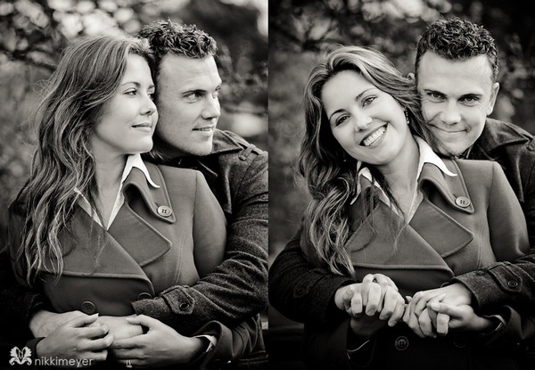 Романтическая фотосессия перед свадьбой Налёт ретро на фото