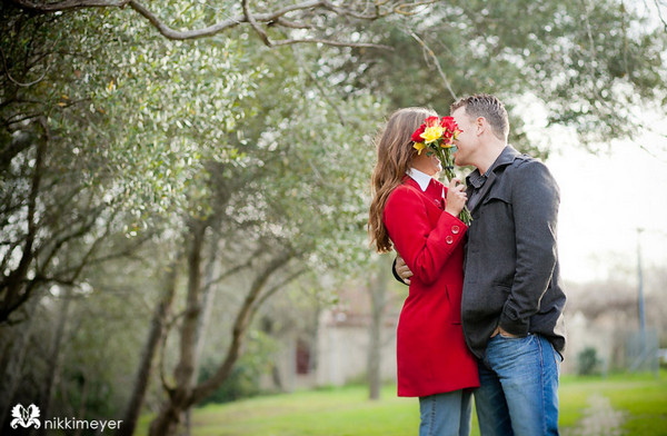 Фотосессия Надин и Бернарда перед свадьбой Романтическая прогулка и фотосъёмка