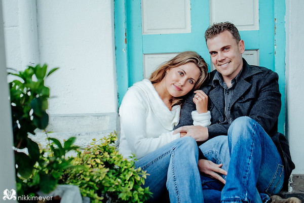 Красивая пара - Надин и Бернард Съёмка love-story перед свадьбой