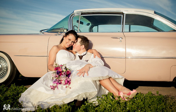 Красивое свадебное фото