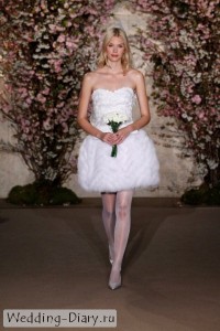 Короткое свадебное платье Платье для идеальных ног