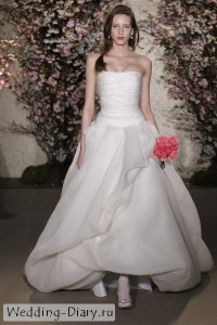 Свадебное платье для принцессы Красивое платье ассиметричного кроя