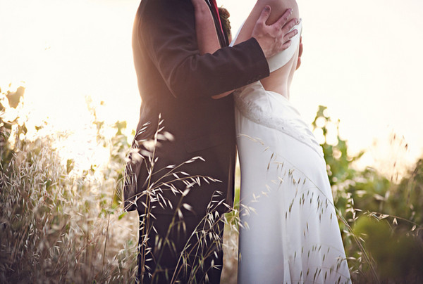 В лучах заходящего солнца Золотые колосья