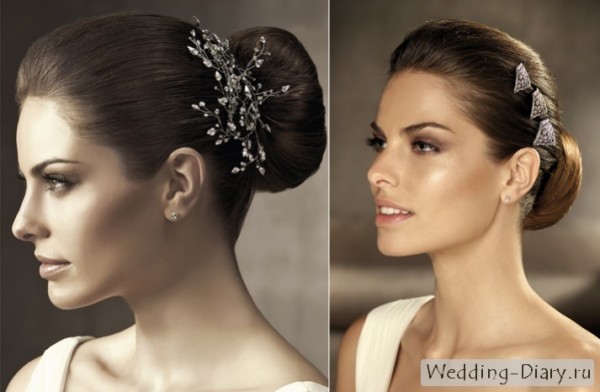 Красивая ретро причёска