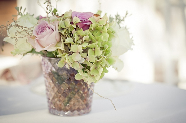 Флористика на свадьбе весной