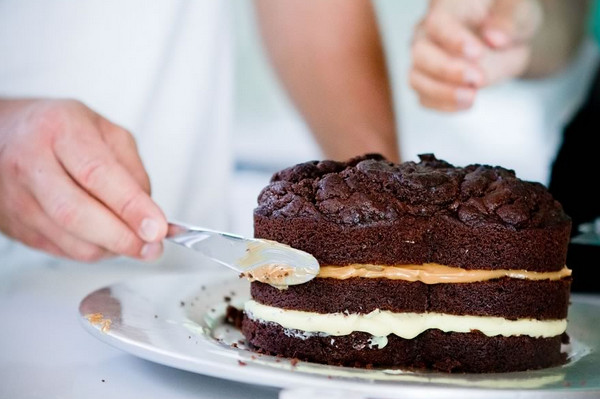 Совместное приготовление торта