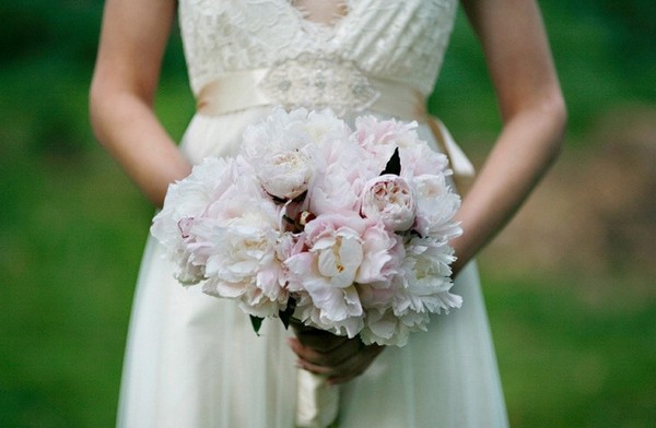 Романтичный букет невесты Свадьба весной