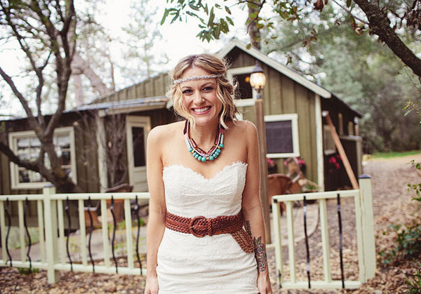 Красавица-невеста Кантри свадьба