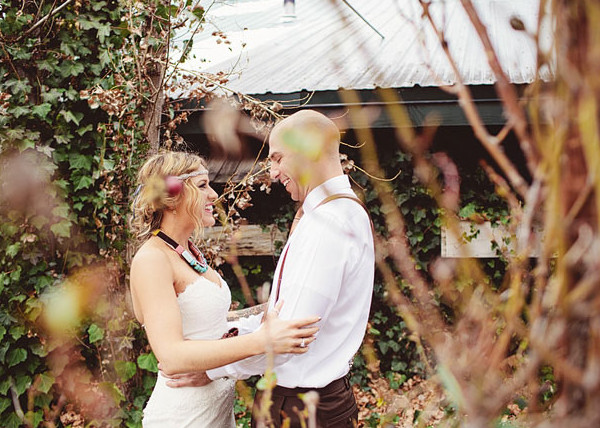 Бохо молодожёны Фотосессия в лесу