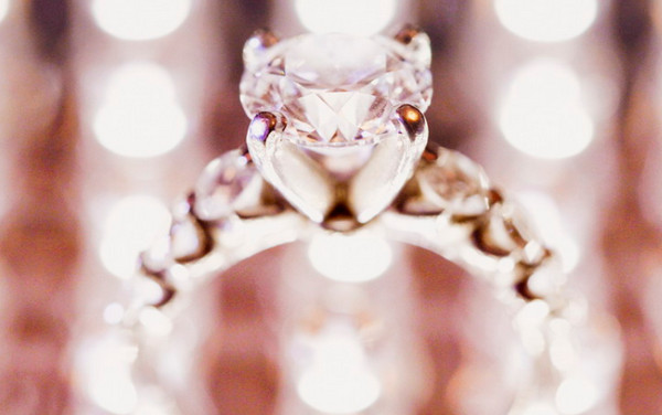 Красивое фото обручальных колец