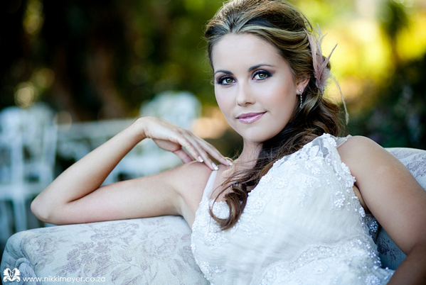 Свадебное фото невесты