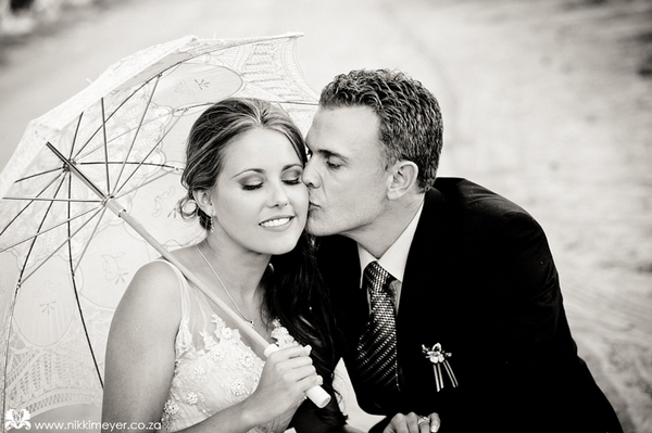 Нежная свадебная фотосессия