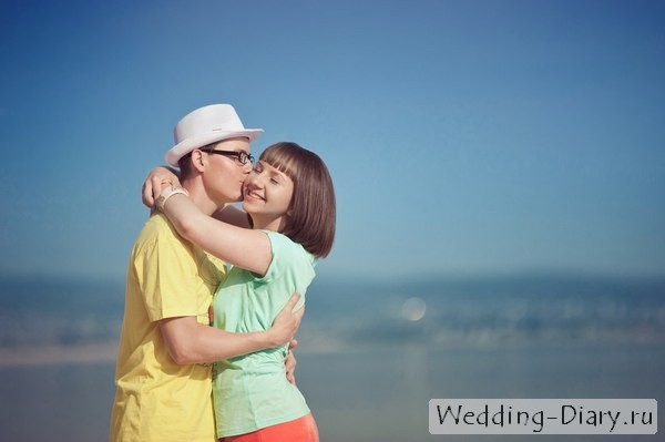 Фотосессия летом на пляже