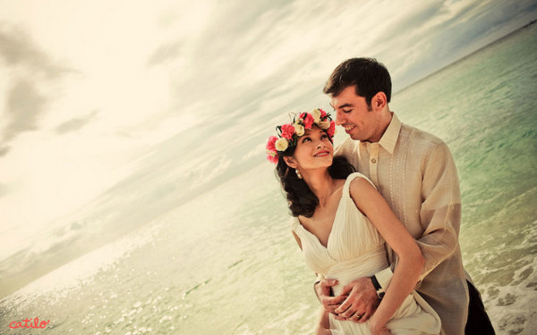 Красивая свадьба на пляже