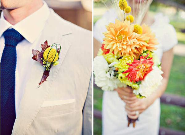 Осенняя палитра свадьбы