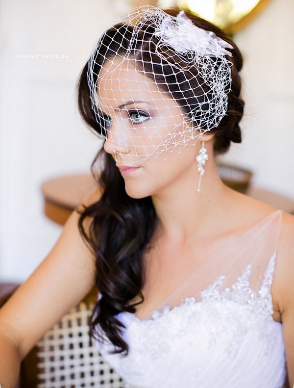 Фото невесты с фатой-вуалью